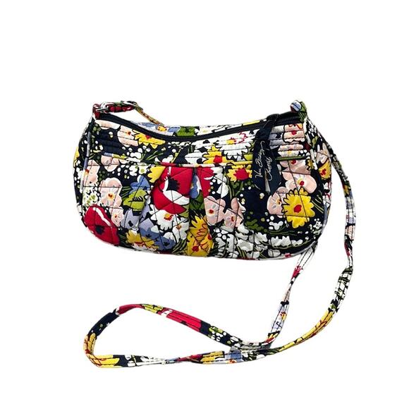 Vera Bradley Poppy Fields quilted mini purse - Picture 1 of 10